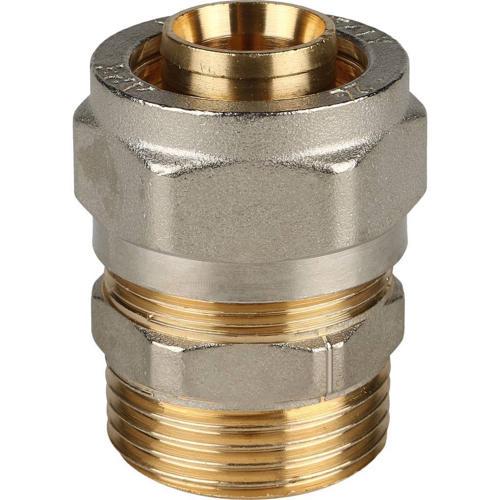 Переходник Stout с наружной резьбой обжимной тип SFS-0001 26х1"