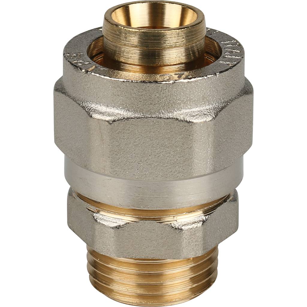 Переходник Stout с наружной резьбой обжимной тип SFS-0001 20х1/2"