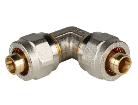 Угольник 90°, обжимной, тип SFS-0003, Stout Ду16