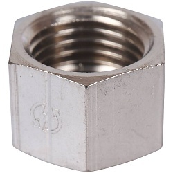Заглушка STOUT ВР никелированная 1/4" SFT-0027-000014