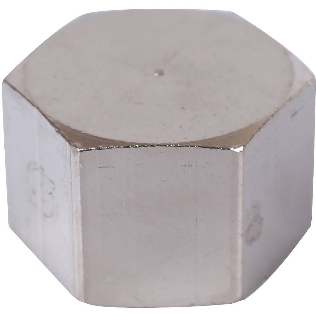 Заглушка STOUT ВР никелированная 1/4" SFT-0027-000014 заказать со складов по всей России