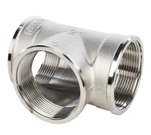 STOUT Тройник ВВВ никелированный 2" (SFТ-0020-000002)