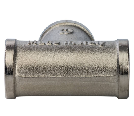 Тройник ВВ никелированный 3/8", Stout заказать со складов по всей России