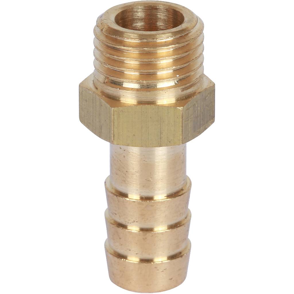 Штуцер латунный НР Stout 10х1/4"