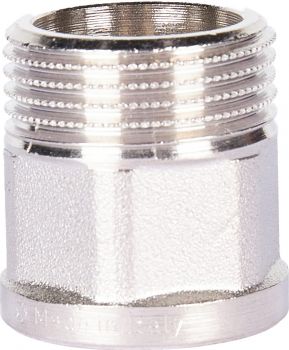 Переходник Stout никелированный под ключ НР/ВР 1/2х3/4"
