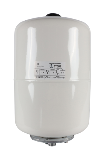 STOUT Stw-0015-000024 расширительный бак, для гвс 24 л. вертикальный (цвет белый) RG00923CILSNOP
