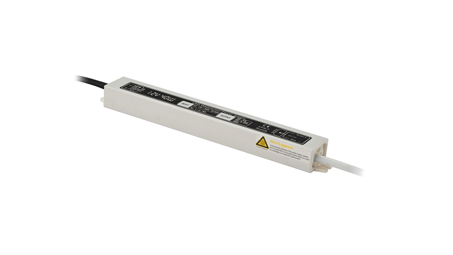 Блок питания SWG 12V 40W IP67 3,33A MTPW-40-12 005627 купить с доставкой по РФ