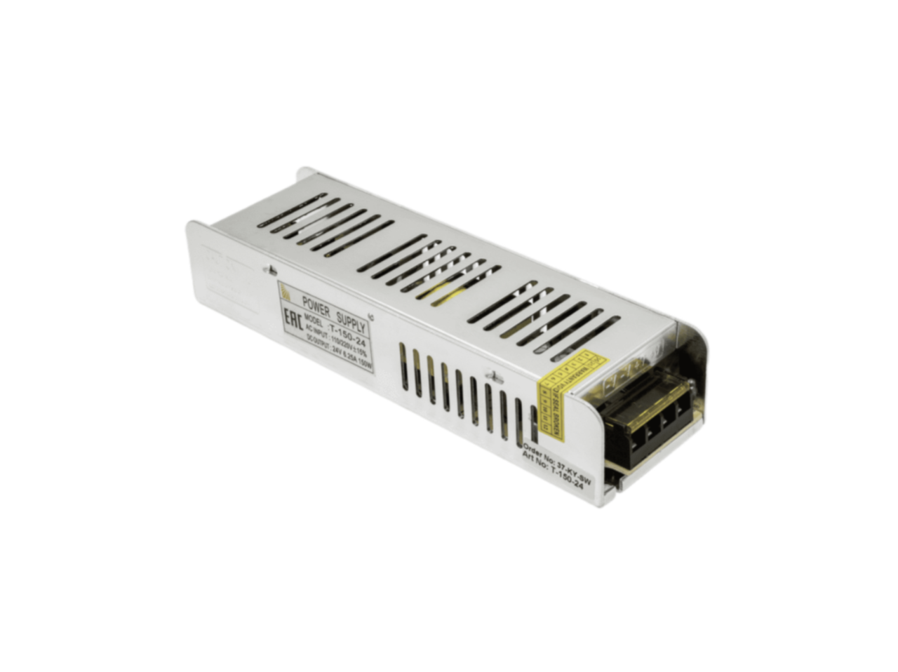 Блок питания SWG 24V 150W IP20 6,3A T-150-24 000301 купить с доставкой по РФ