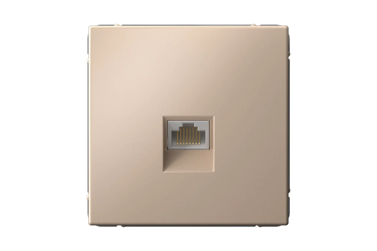 Розетка Systeme Electric ArtGallery компьютерная RJ45, кат. 5е, механизм, песочный