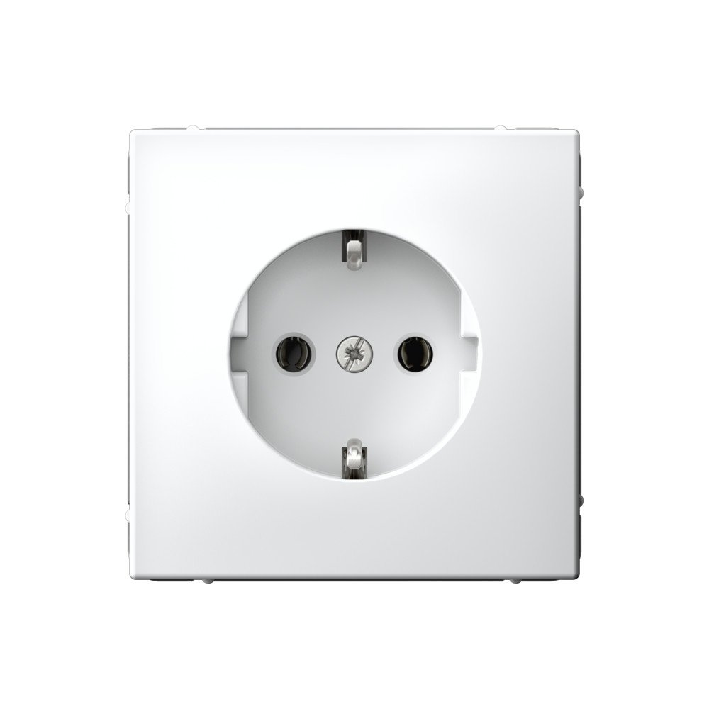 Розетка Systeme Electric ArtGallery с заземлением, 16А, механизм, быстрозажимные клеммы, лотос