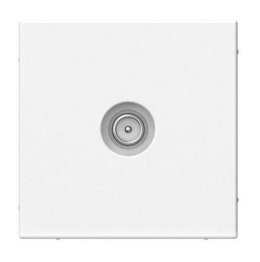 Розетка оконечная Systeme Electric ARTGALLERY TV 1DB, механизм, лотос