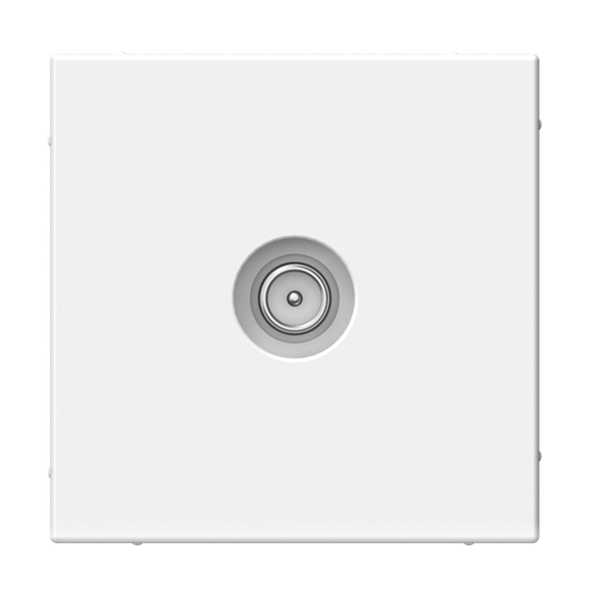 Розетка проходная Systeme Electric ARTGALLERY TV 4DB, механизм, лотос