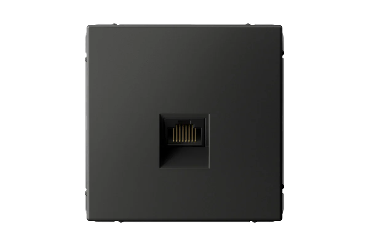 Розетка Systeme Electric ArtGallery компьютерная RJ45, кат. 5е, механизм, базальт