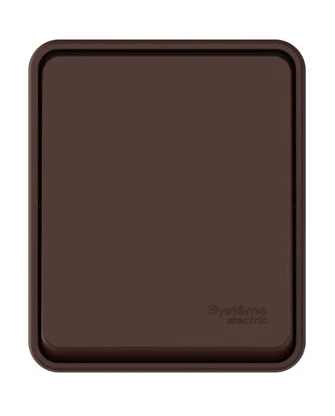 1-клавишный выключатель Systeme Electric AtlasDesign PROFI IP54 О/У 10 АХ, коричневый
