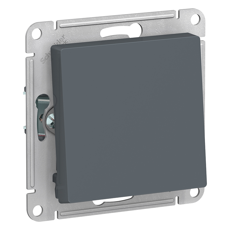Переключатель Systeme Electric проходной 1-кл. СП AtlasDesign 10А IP20 (сх. 6) 10AX механизм грифель SE ATN000761