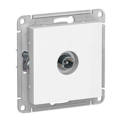 Розетка TV Systeme Electric AtlasDesign лотос проходная 4DB, механизм