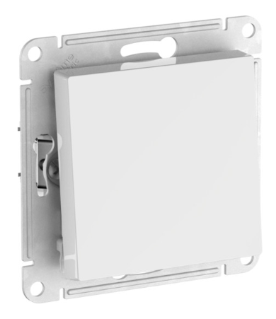 1-клавишный ПЕРЕКЛЮЧАТЕЛЬ Systeme Electric ATLASDESIGN AQUA IP44, сх.6, 10АХ, быстрозажимные клеммы, БЕЛЫЙ