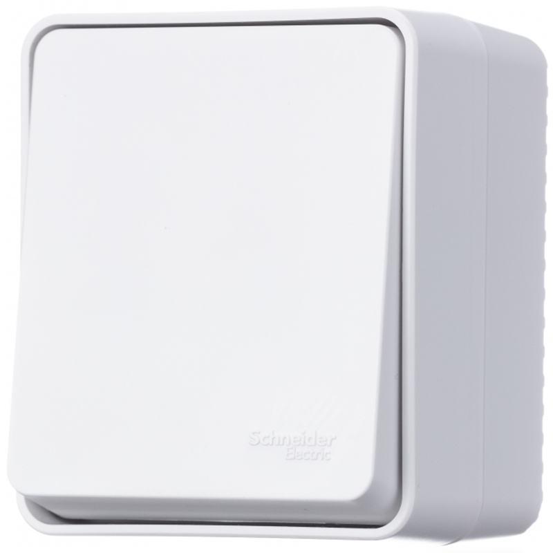 Выключатель Systeme Electric AtlasDesign Profi54 одноклавишный IP54 10 АХ, БЕЛЫЙ ATN540161