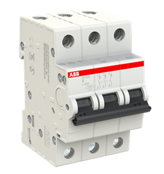Автомат.выкл-ль Systeme Electric 3-полюсной SH203 B50