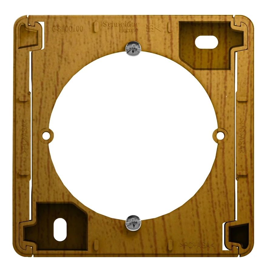 Коробка оп glossa дерево дуб