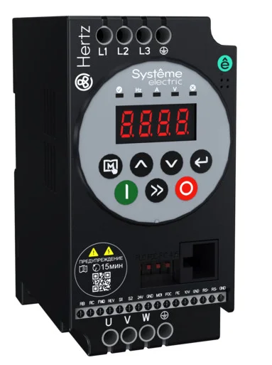 Преобразователь частоты Systeme Electric STV050 1,5 кВт 220В ЭМС С3 + LED панель оператора