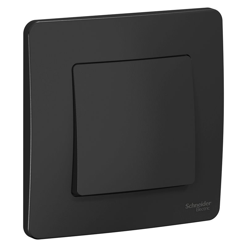 Выключатель Systeme Electric 1-кл. СП Blanca 10А IP20 (сх. 1) 250В антрацит SE BLNVS010106