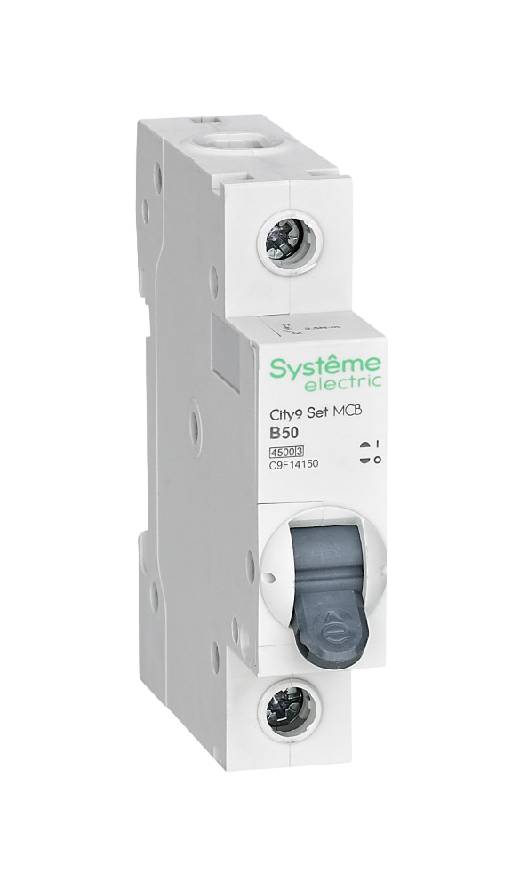 Выключатель автоматический модульный Systeme Electric 1п B 50А 4.5кА City9 Set 230В купить с доставкой по РФ
