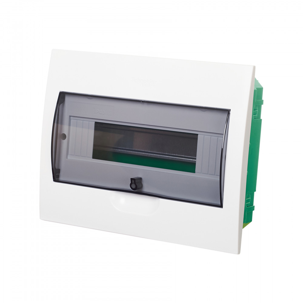 Бокс Systeme Electric EASY9 1ряд 12модулей встраиваемый прозрачный 214х280х92 EZ9E112S2FRU