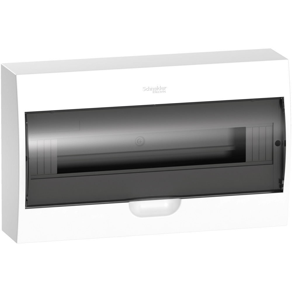 Бокс настенный Systeme Electric 1ряд /18 модулей с прозрачной дверью (с клеммами) IP40 EASY 9 EZ9E118S2SRU