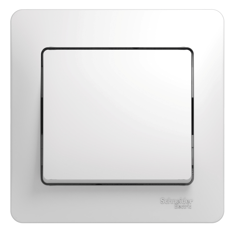 Выключатель Systeme Electric 1-кл. СП Glossa 10А IP20 (сх. 1) 10AX в сборе бел. SE GSL000112 купить с доставкой по РФ
