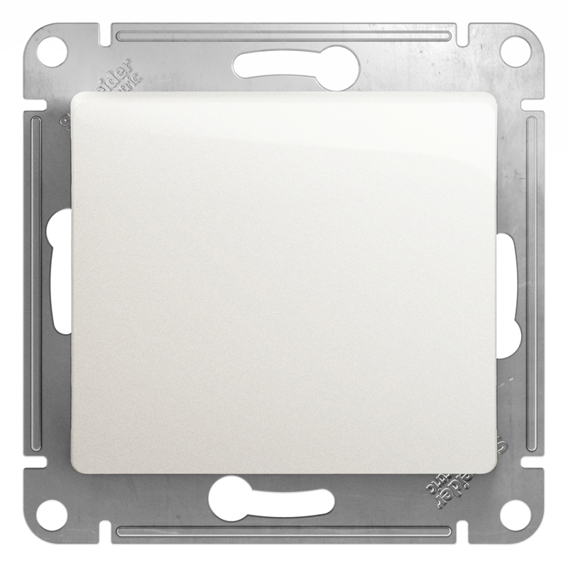 Выключатель Systeme Electric 1-кл. СП Glossa 10А IP20 (сх. 1) 10AX механизм перламутр. SE GSL000611