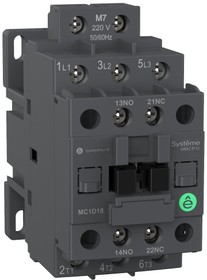 КОНТАКТОР Systeme Electric  MC1D 3P 9A НО+НЗ 380V 50/60ГЦ