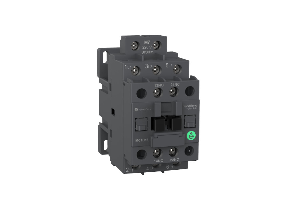 Контактор Systeme Electric MC1D 3P 9A НО+НЗ 220V 50/60ГЦ