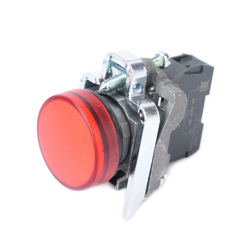 Сигнальная лампа в сборе модульная Systeme Electric SystemeSig SB4 24В DC 22 мм красная