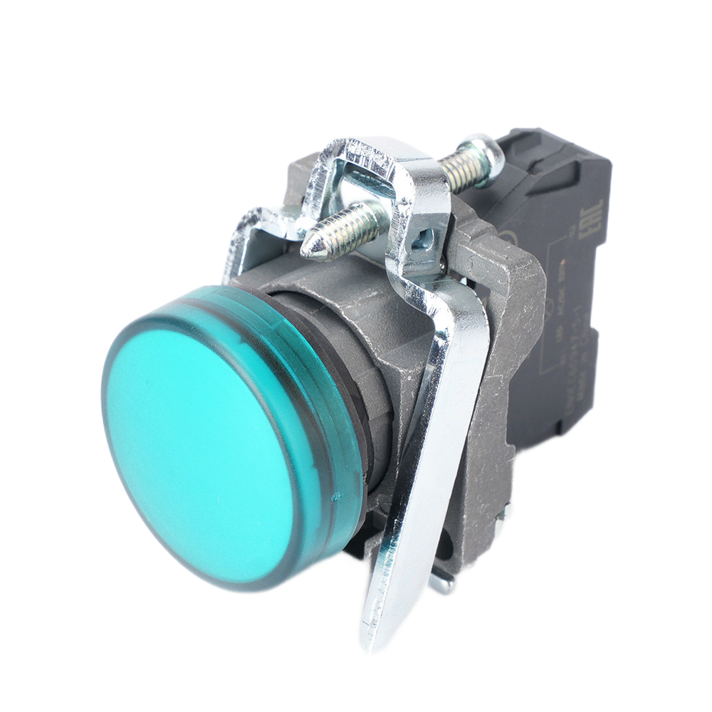 Сигнальная лампа в сборе модульная Systeme Electric SystemeSig SB4 230-240В АС 22 мм зеленая