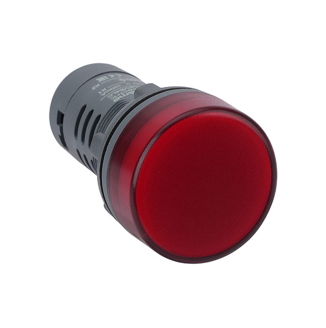 Сигнальная лампа моноблочная Systeme Electric SystemSig SB7 LED 24В DC 22мм красная