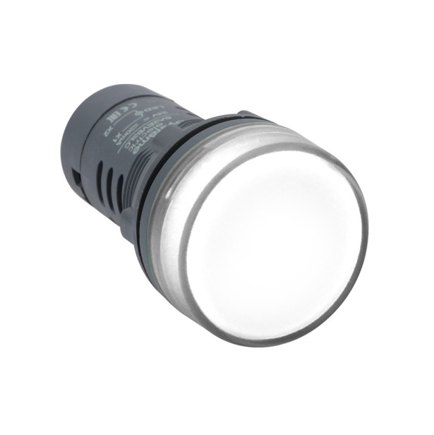 Сигнальная лампа моноблочная Systeme Electric SystemSig SB7 LED 230В АС 22мм белая