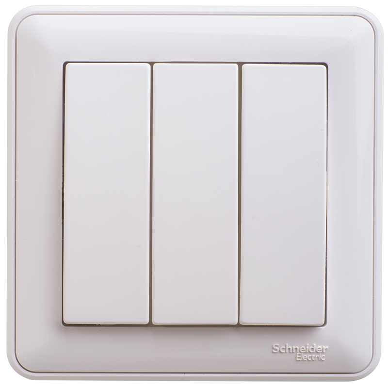 Выключатель Systeme Electric 3-кл. СП W59 10А IP20 10AX в сборе бел. SE VS0510-351-18