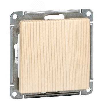 Переключатель одноклавишный, 10АХ, механизм, сосна W59 Systeme Electric