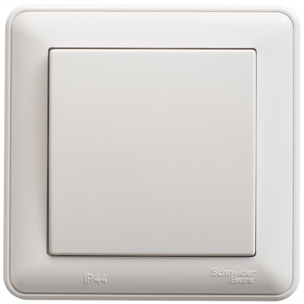 Переключатель 1-клавишный белый в сборе AQUA 10АХ, IP44 VS610-156B-18 Wessen59 Systeme Electric купить с доставкой по РФ