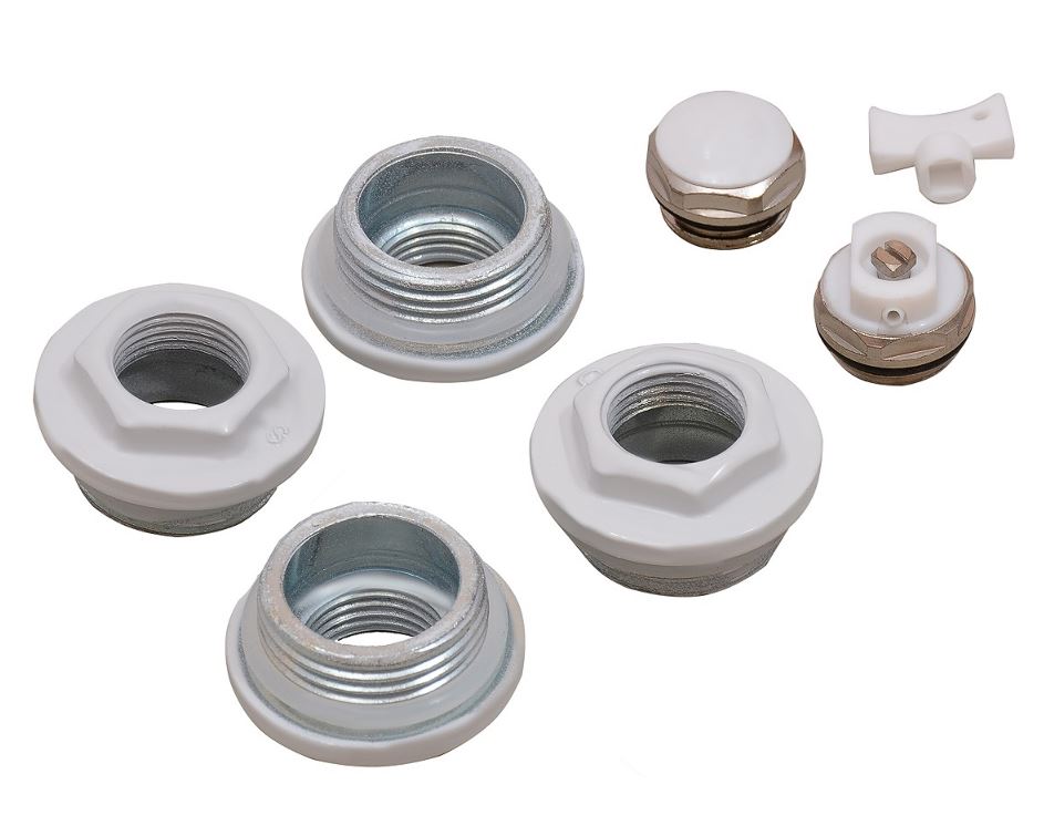 Комплект радиаторный в блистере TAEN 1"x1/2" без кронштейнов