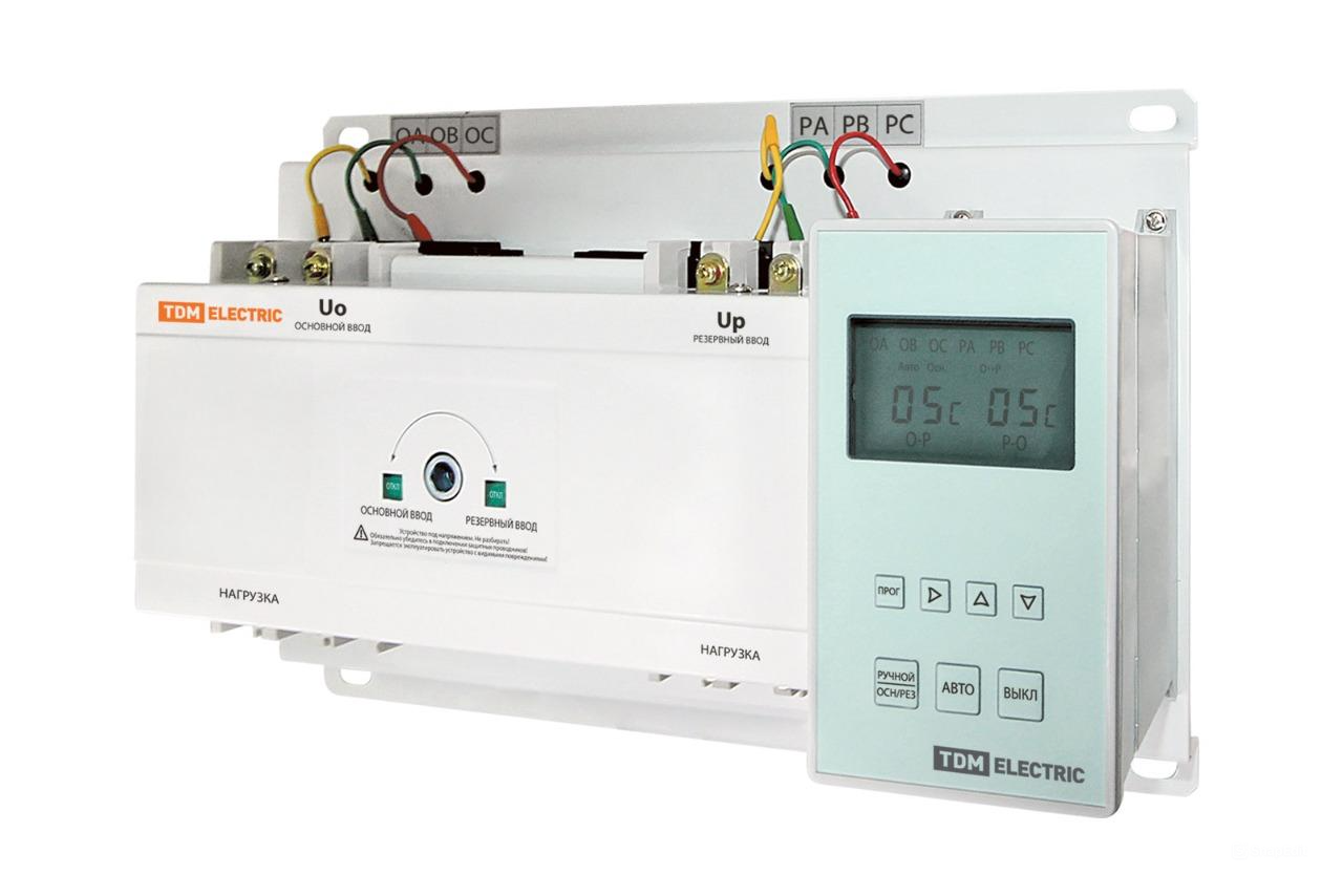 Блок автоматического ввода резерва TDM ELECTRIC БАВР 3П 630/400А TDM
