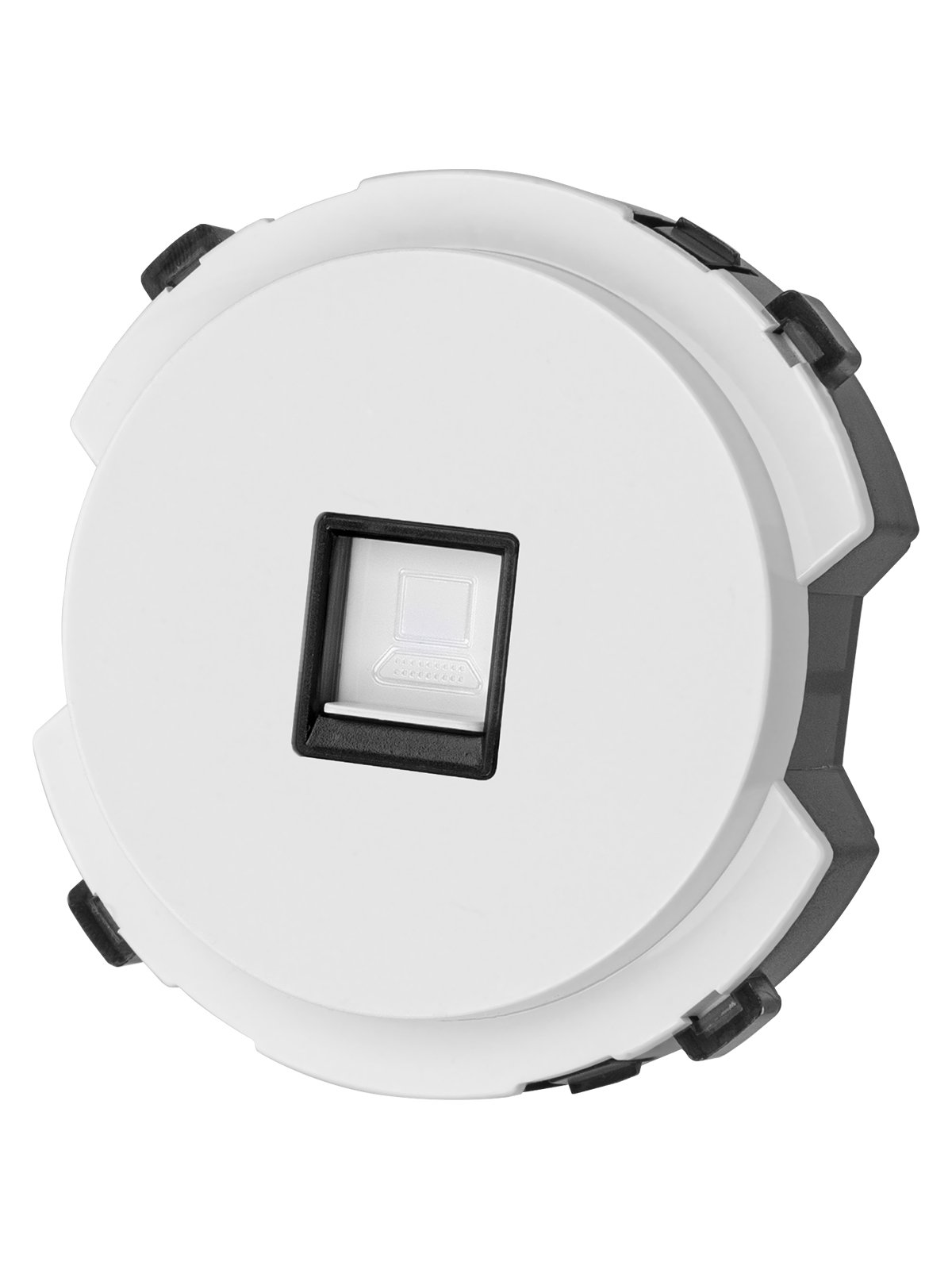 Розетка TDM ELECTRIC Байкал компьютерная RJ45 белая