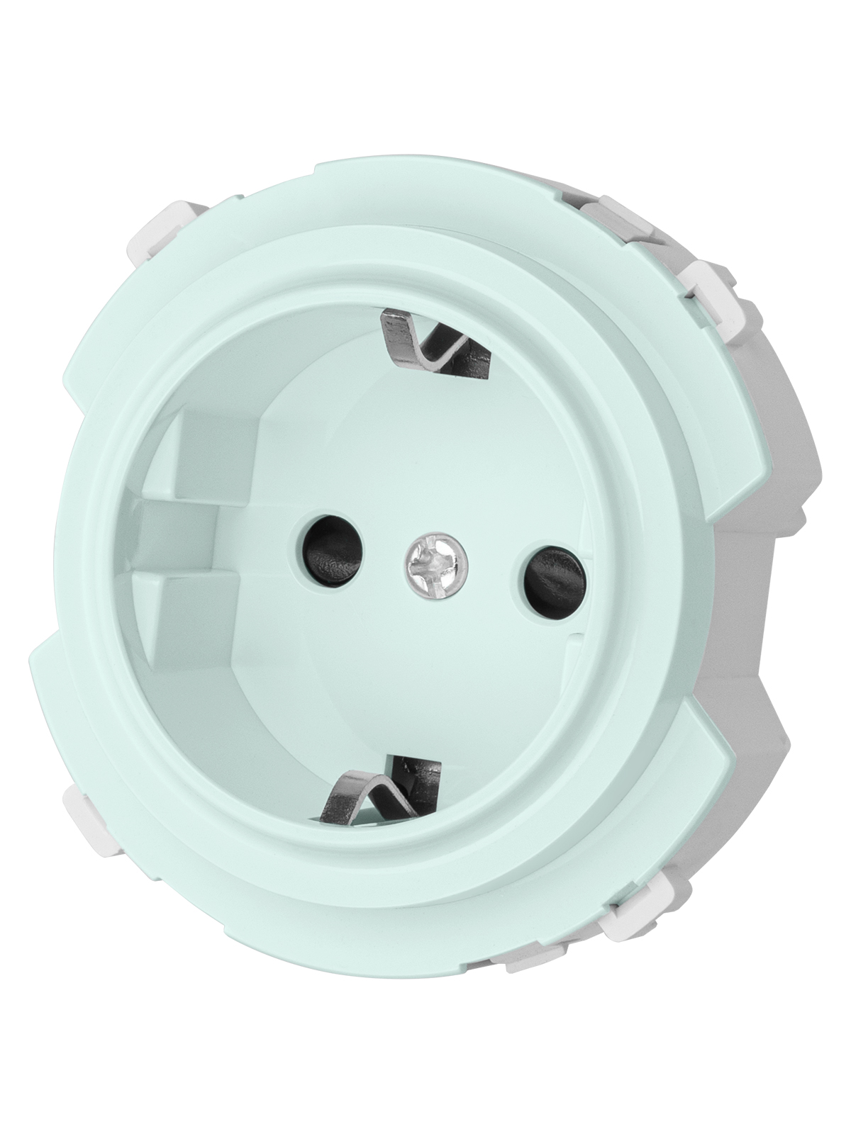Розетка TDM ELECTRIC Байкал 2П+З 16А 250В с защ. шт. фисташковая купить с доставкой по РФ