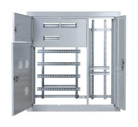 Корпус щита этажного TDM 3 квартиры модификация3 Народный (1010х950х160)