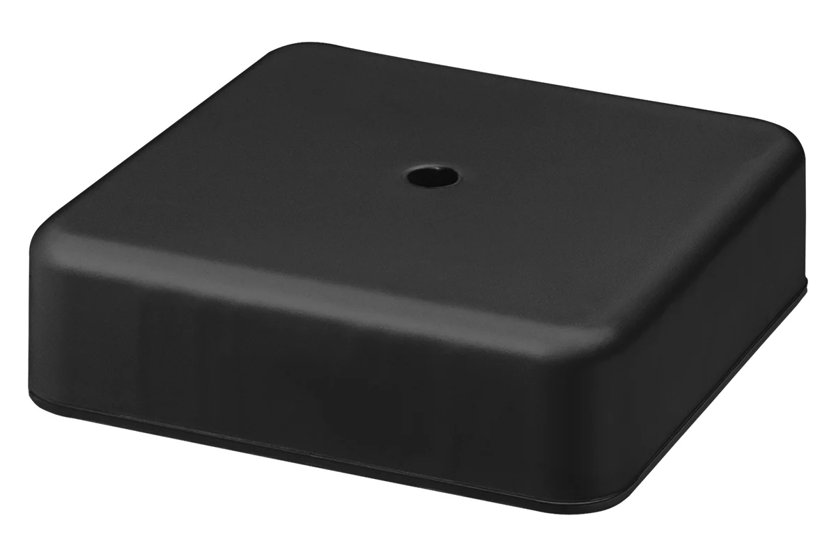 Коробка распаячная TDM КР 75х75х20 ОП черная, IP40, инд. штрихкод