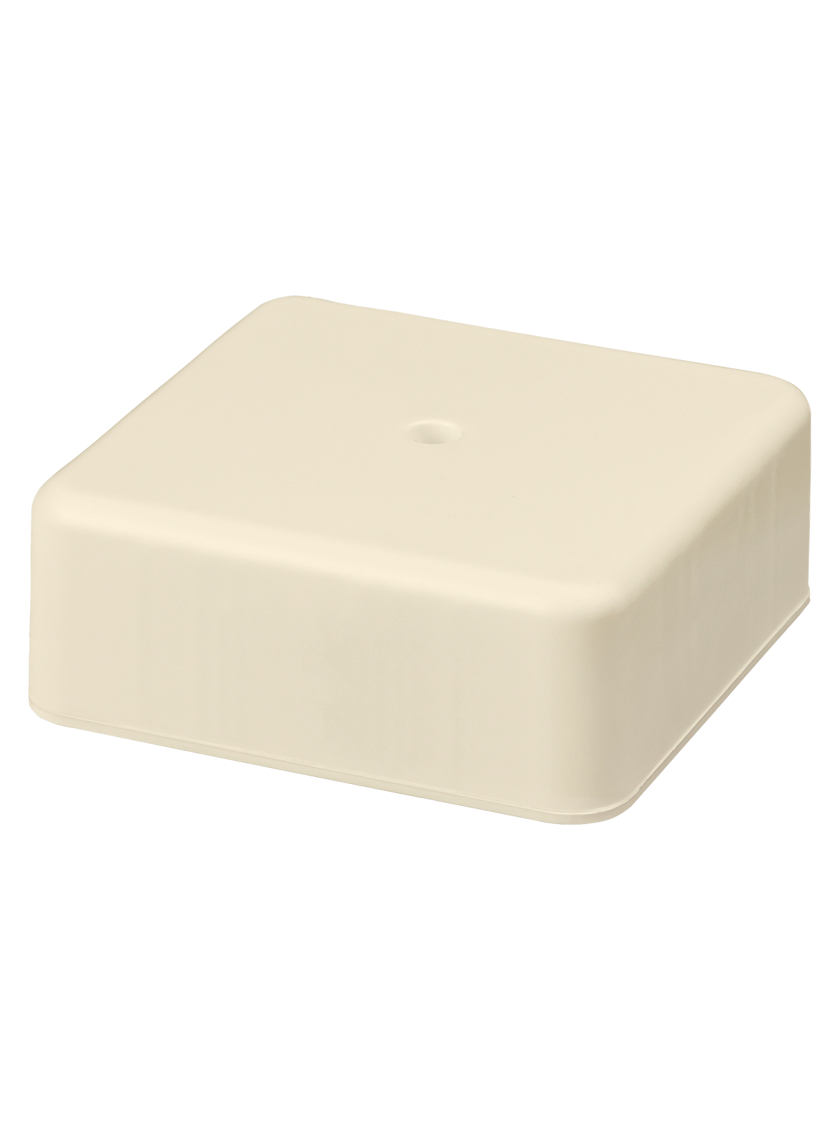 Коробка распаячная TDM КР 100х100х44 ОП, слоновая кость, IP40, инд. штрихкод