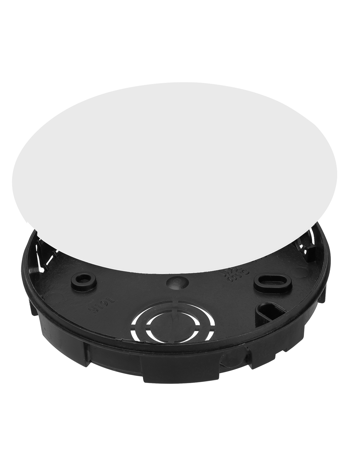 Монтажная коробка TDM У191 СП D102х15мм, крышка