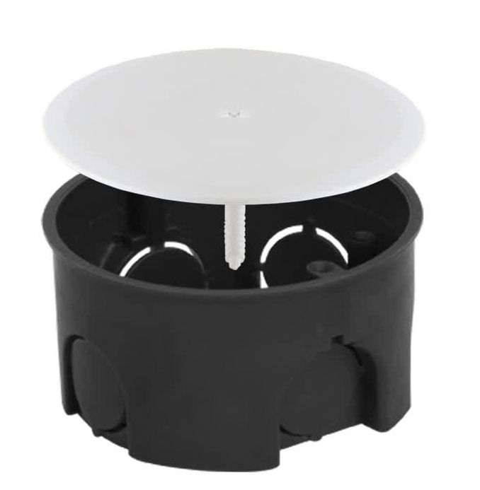 Распаячная коробка TDM СП D103х50мм, крышка, IP20, инд. штрихкод