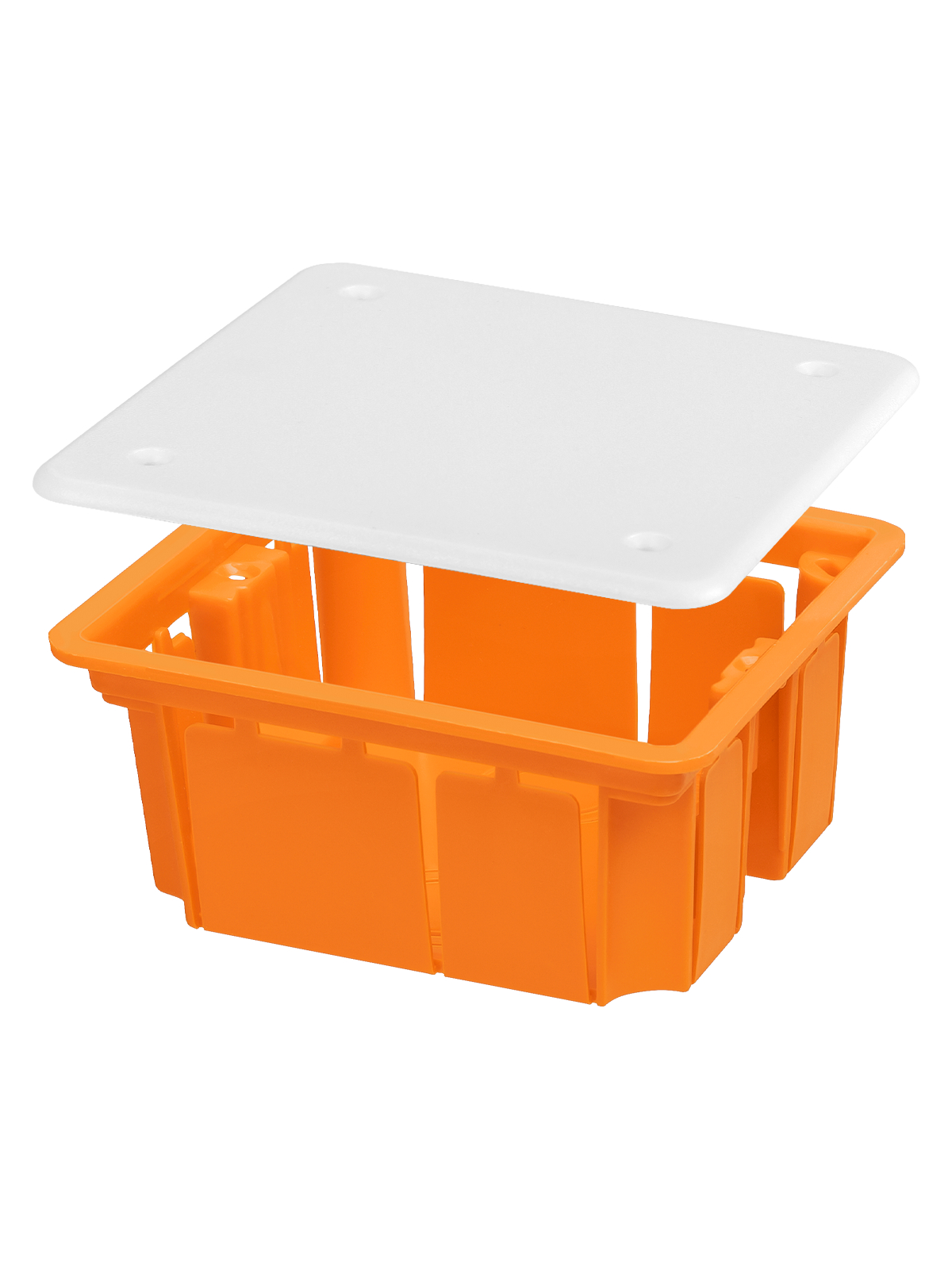 Распаячная коробка TDM СП 92х92х40мм, крышка, IP20, инд. штрихкод